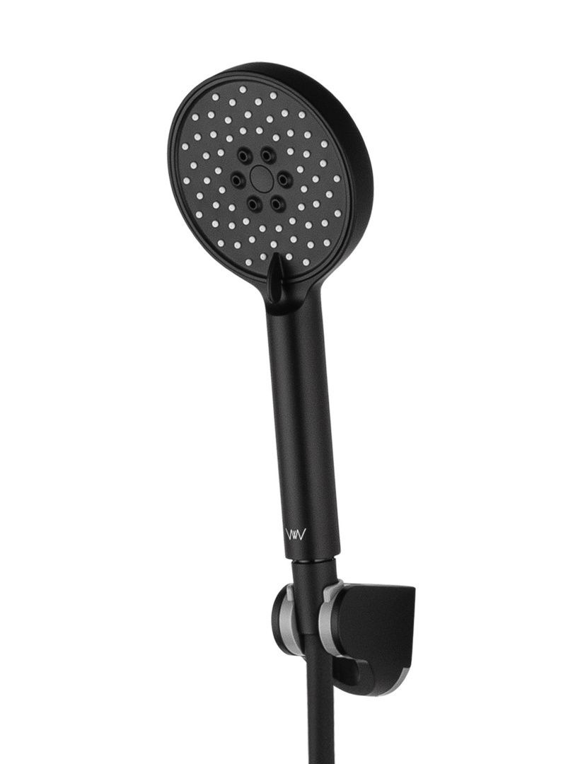 Приобрести смеситель для душа с термостатом wonzon & woghand inn 5, черный матовый (ww-b2005-a-mb)