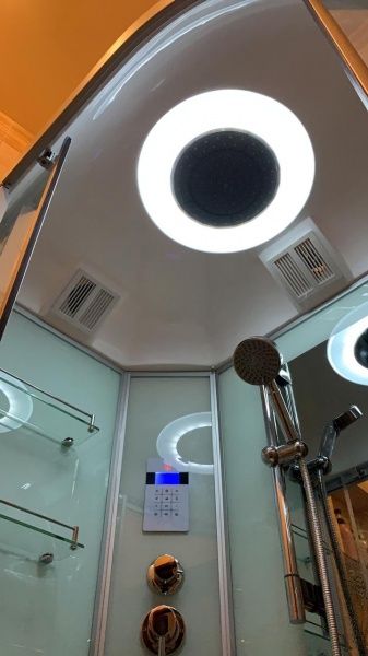 Приобрести frank душевая кабина f610l с паром, левостороняя