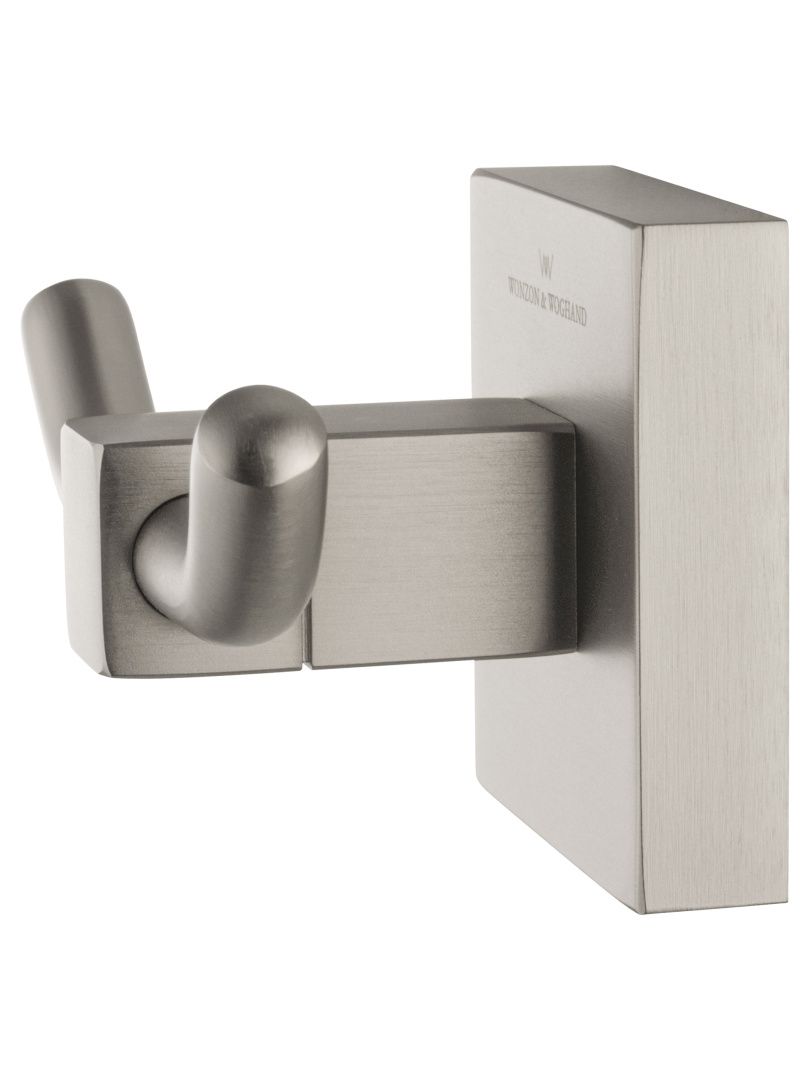 Приобрести двойной крючок для ванной wonzon & woghand polo, брашированный никель (ww-8925-bn)