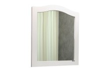 Сomforty Зеркало "Монако-80" белое глянцевое