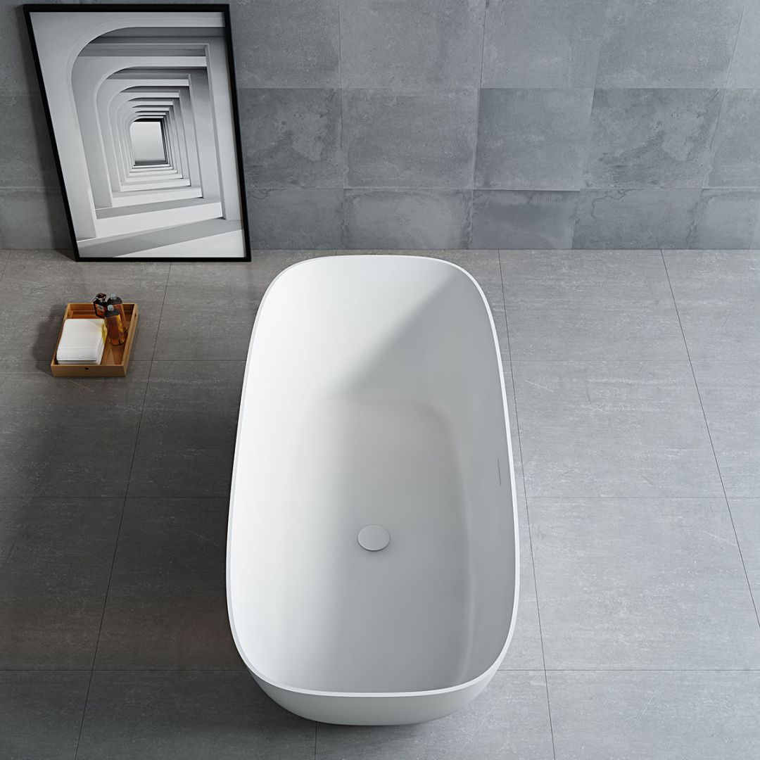 Приобрести vincea отдельностоящая ванна solid surface 170х72 см, белая матовая vbt-6s02mw