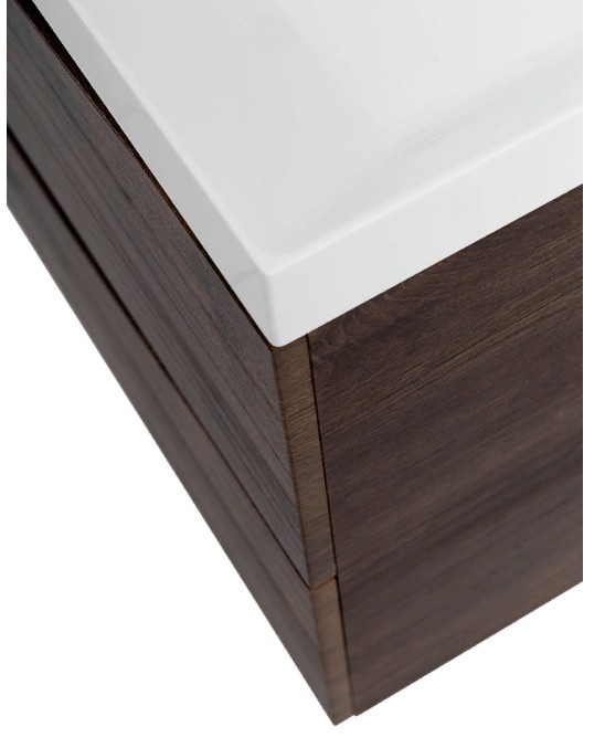 Приобрести тумба подвесная с раковиной belbagno marino-1000-2c-so-rw-p 100 см, rovere moro