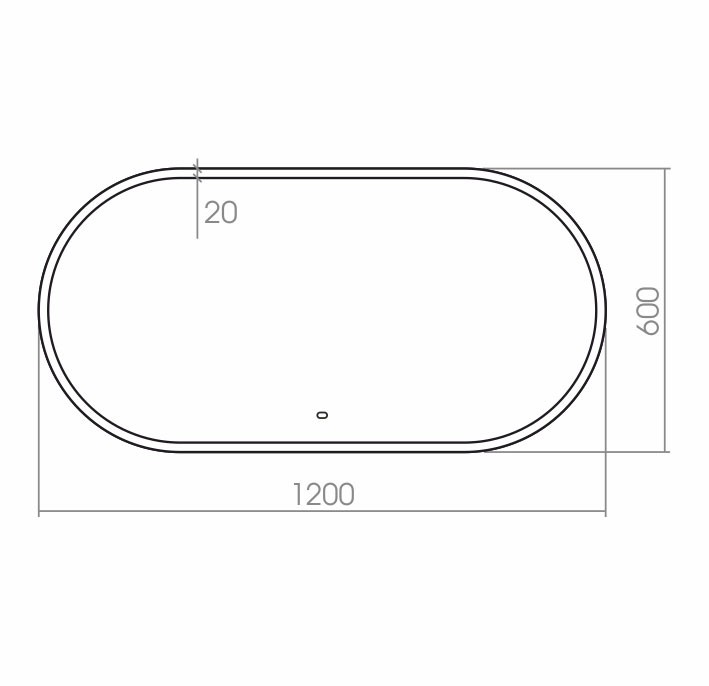 Приобрести azario зеркало виола 600*1200 сенсор выкл универсальное, гор/верт