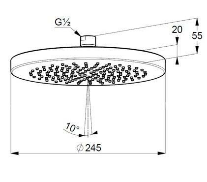 Приобрести набор 5 в 1 kludi zenta с термостатом