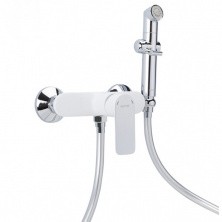 Gappo Смеситель с гигиенической лейкой G2048-8, белый\хром 99333