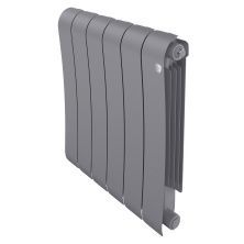 Royal Thermo Радиатор биметаллический Infinity 500 /Silver Satin ( серебристый ) -6 секц.