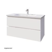 Caprigo Тумба с раковиной SYDNEY 100 см, белая