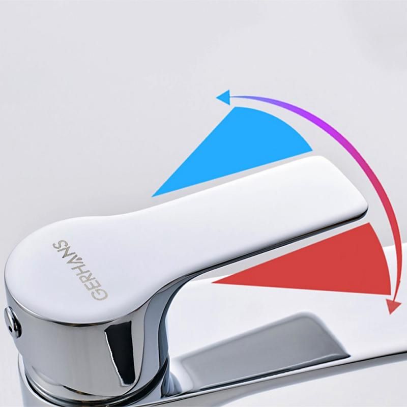 Приобрести gerhans смеситель для раковины k15, хром k11015