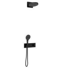 Vincea Встраиваемая душевая система с термостатом, черная матовая VSFW-422TI1MB