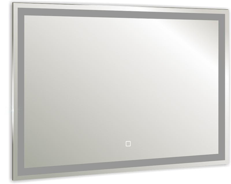 Приобрести azario зеркало кристалл 80х60 см, белый, с подсветкой, сенсорный выключатель, диммер, фр-1542