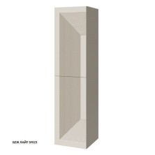 Caprigo Пенал подвесной Modo Quarta 35 см, левосторонний, бежевый 35750L-SF023