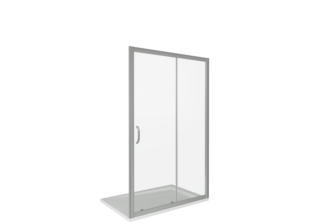 Приобрести дверь душевая bas infinity wtw-110-c-ch 110 см