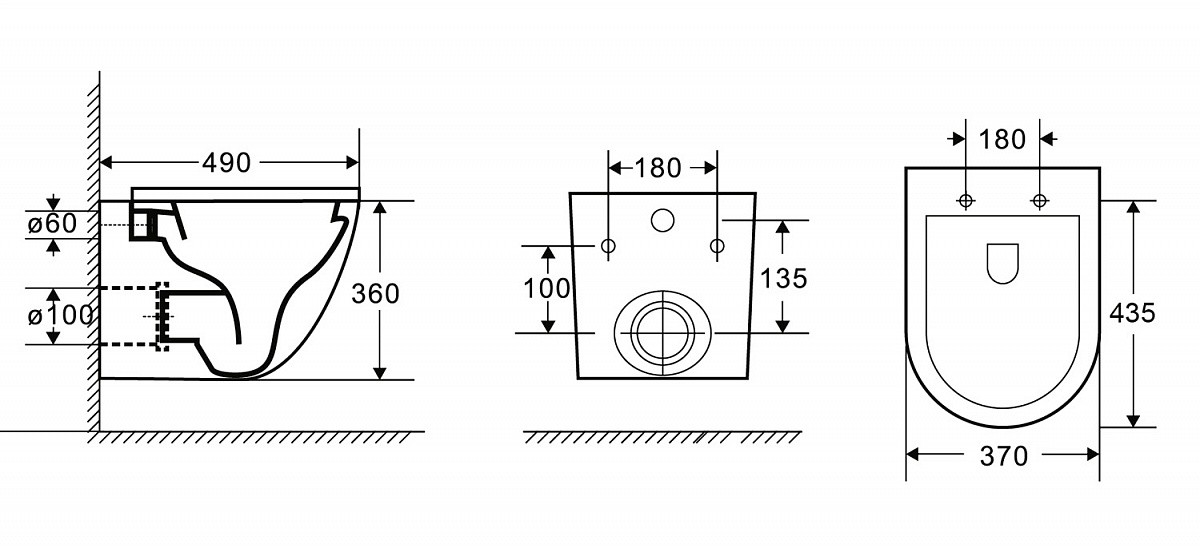 Приобрести azario унитаз подвесной безободковый grado с крышкой микролифт, антивсплеск az-0046-uq