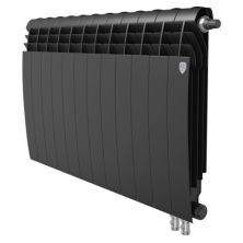 Royal Thermo Радиатор биметаллический BiLiner 500 /Noir Sable ( черный графит ) VR - 12 секц.