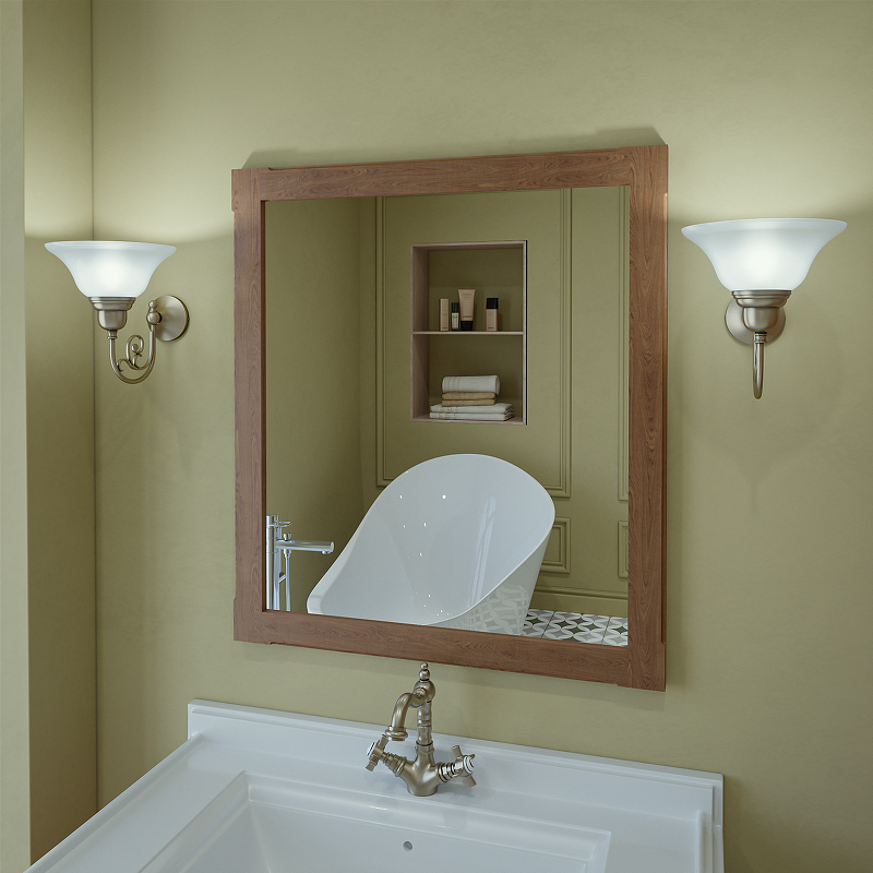 Приобрести caprigo зеркало napoli 80 см, натуральное дерево 11231-в168