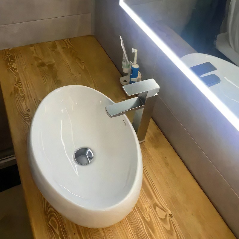 Приобрести haiba смеситель для раковины 308мм, высокий, нержавеющая сталь hb-11803