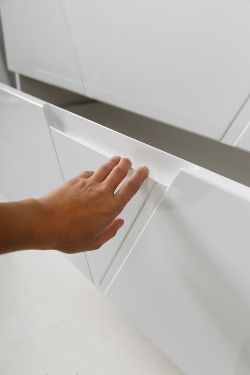 Приобрести belbagno тумба с раковиной vittoria 100 см, подвесная bianco lucido, белая раковина