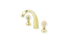 Boheme Смеситель для раковины Flora, врезной, золото 297-FL