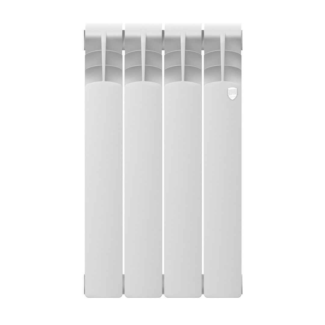 Приобрести royal thermo радиатор биметаллический revolution bimetall 500 2.0 белый - 4 секц.