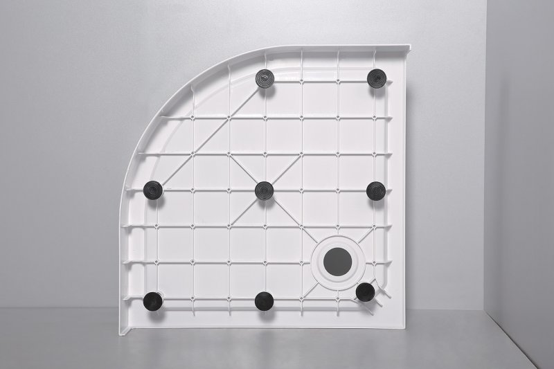 Приобрести cezares поддон из стеклокомпозита tray 80х80см tray-smc-r-80-550-150-w
