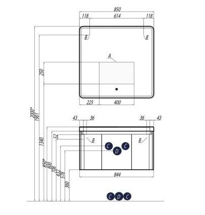 Приобрести шерилл 85 зеркало