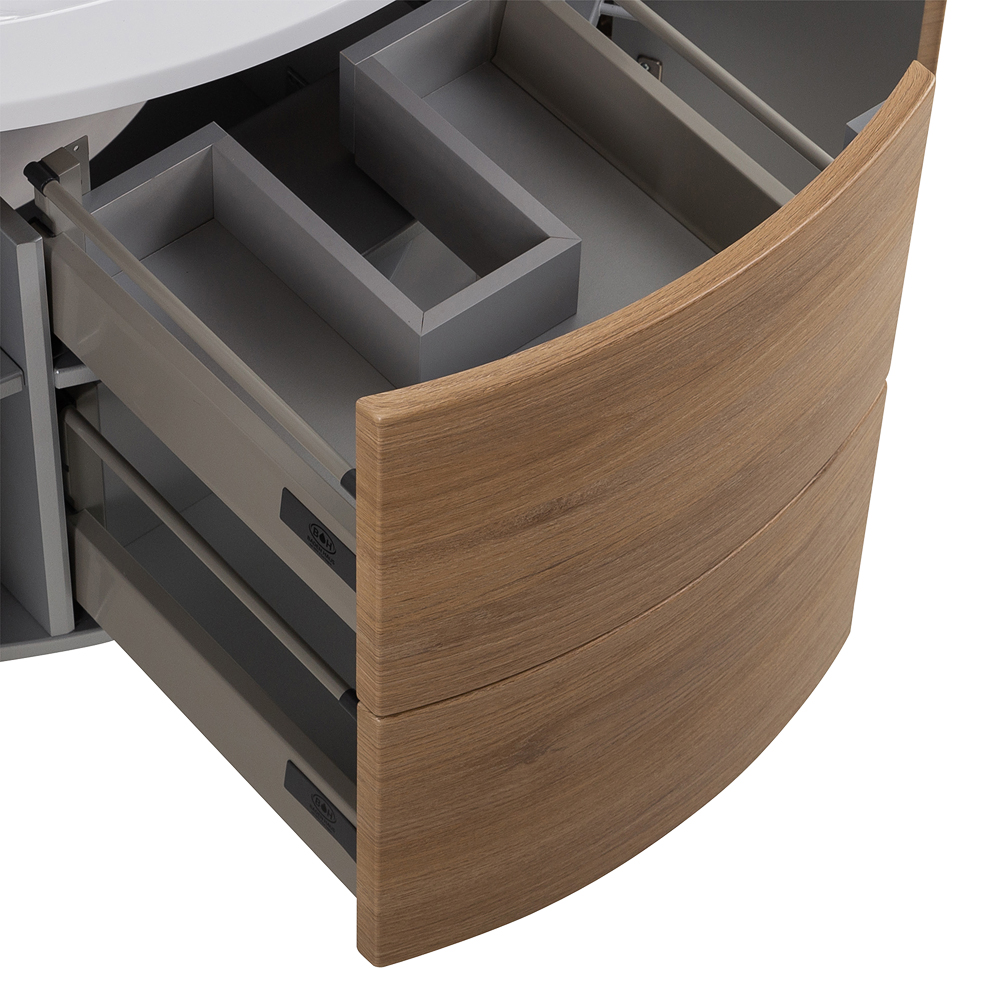 Приобрести cezares тумба подвесная с раковиной eden 91 см rovere tabacco, дерево 55073