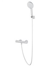 Смеситель для душа с термостатом WONZON & WOGHAND INN 3, Белый матовый (WW-B2065-A-MW)