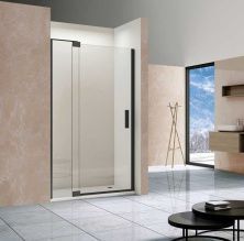 Vincea Душевая дверь Extra 110 см, прозрачное, черное VDP-1E1112CLB