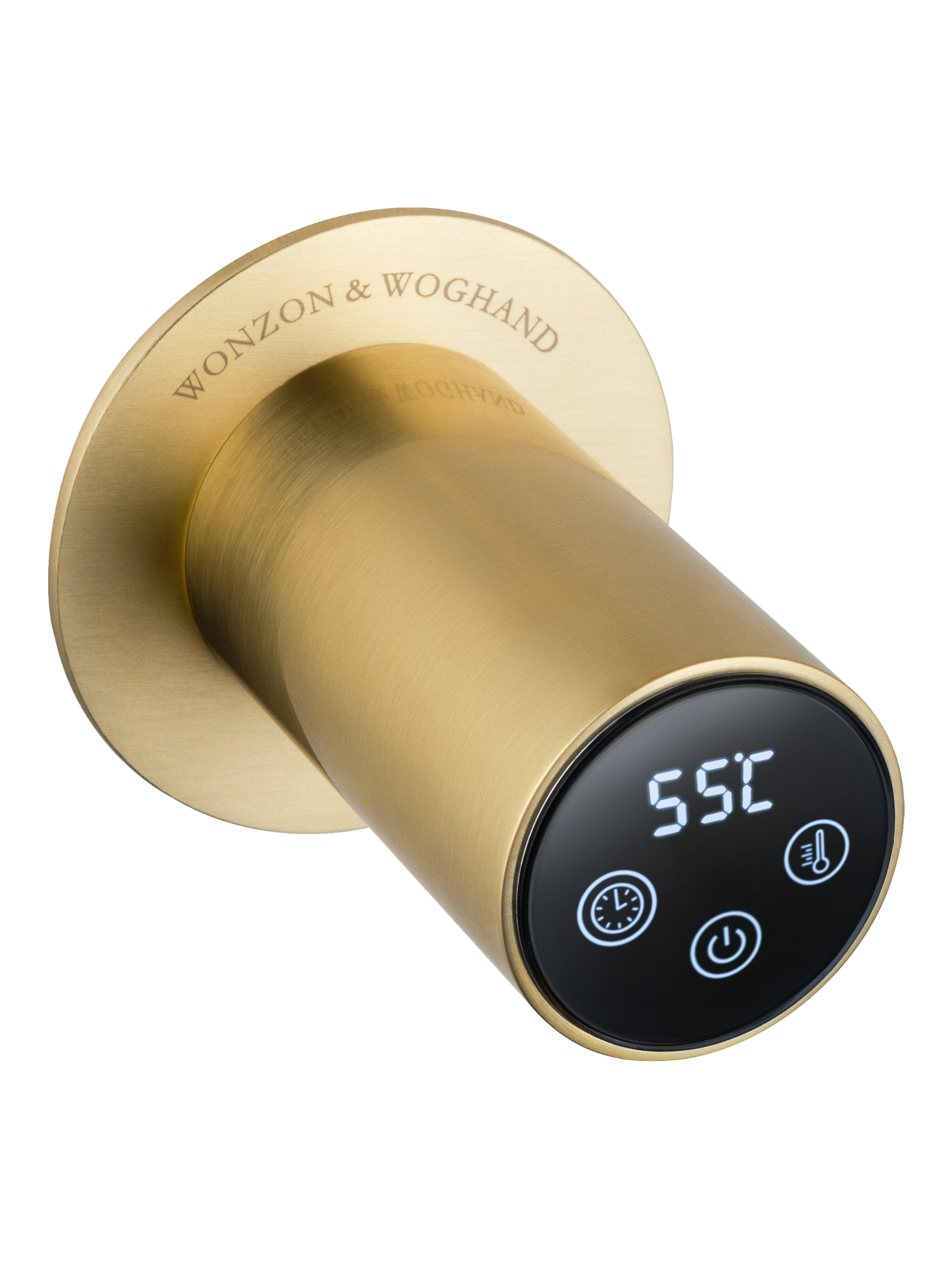 Приобрести полотенцесушитель электрический встраиваемый wonzon & woghand hamburg, брашированное золото (ww-al315-bg)