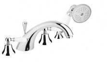 CEZARES Смеситель на борт ванны First, 4 отверстия, хром FIRST-BVD-01-Bi