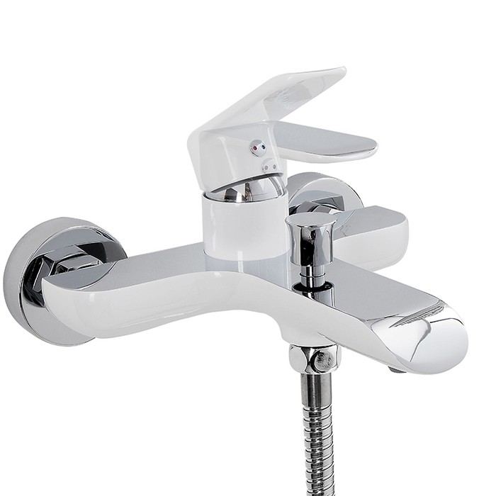 Приобрести iddis смеситель для ванны calipso 212мм, белый\хром calsb00i02