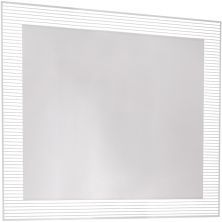 Jorno Зеркало Karat 100 см, с подсветкой, датчик движения, белое