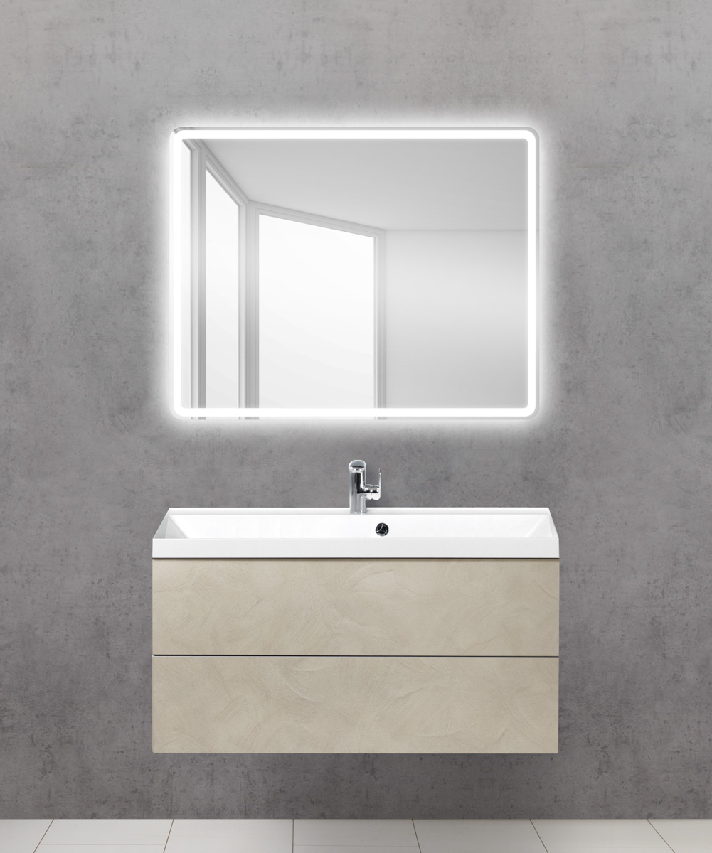 Приобрести belbagno зеркало 100х80 см spc-mar-1000-800-led-btn