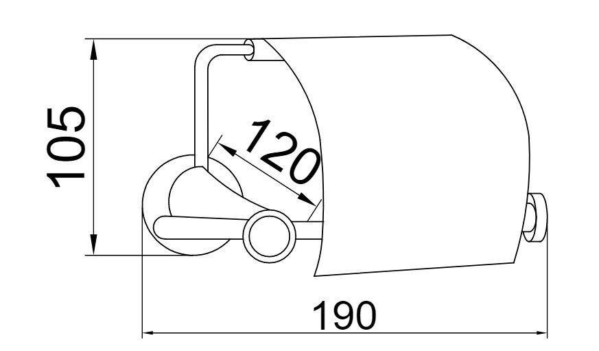 Приобрести boheme держатель туалетной бумаги puro, хром\кристаллы 10701