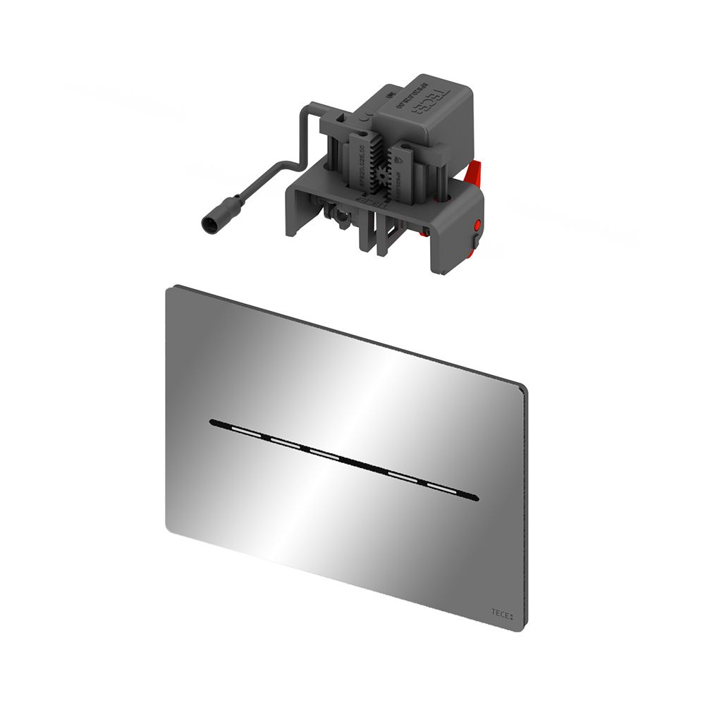 Приобрести tece кнопка смыва solid для инсталляции, бесконтактная 12 v, глянцевый хром 9240451