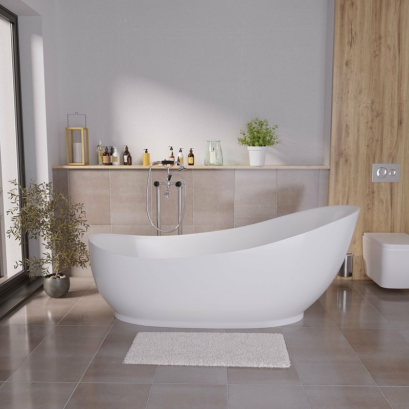 Приобрести grossman отдельностоящая ванна style 200x85 см, белая gr-2302