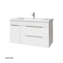 Caprigo Тумба с раковиной MONBAR 100 см, левая, бланж