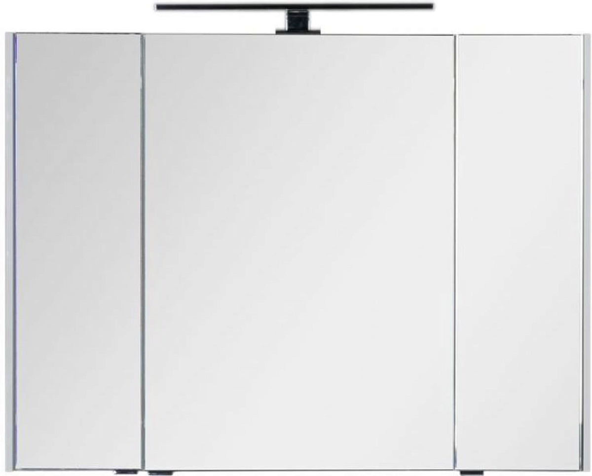 Приобрести aquanet зеркальный шкаф латина 100 см, белый