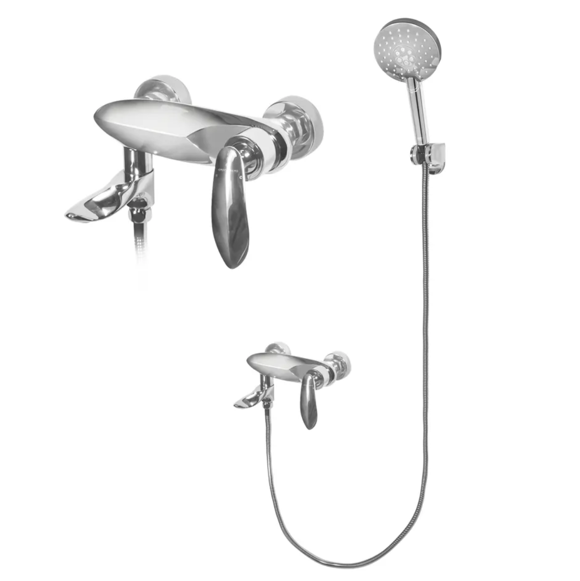 Приобрести grocenberg смеситель для ванны, хром gb8001cr