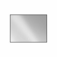 Vincea Зеркало 90х70 см, с led подсветкой, сенсор, диммер, черное VLM-3VN900B