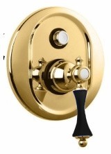 CEZARES Смеситель скрытого монтажа MARGOT с переключателем, золото MARGOT-VDIM-03/24-N