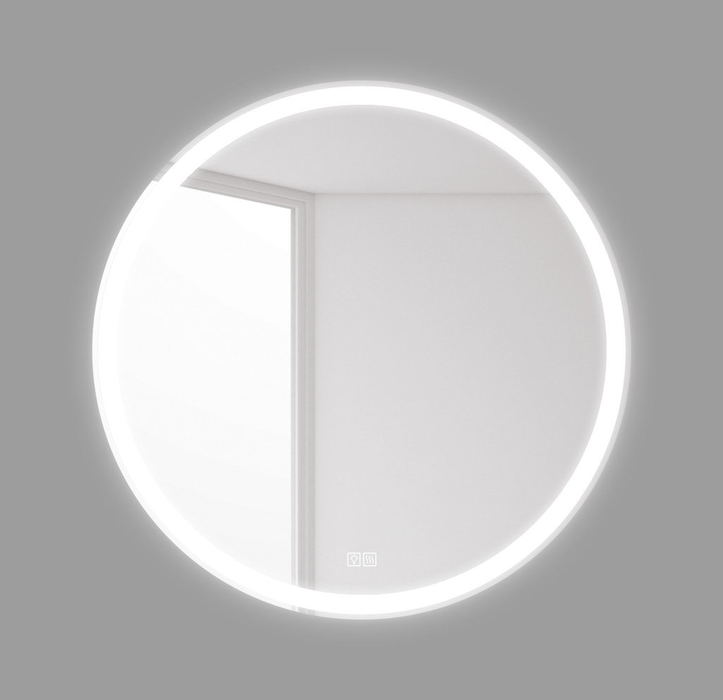 Приобрести belbagno зеркало 80 см spc-rng-800-led-tch-warm