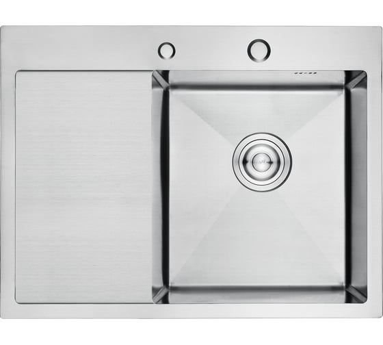 Приобрести gerhans кухонная мойка 58х48 см, правосторонняя, сатин