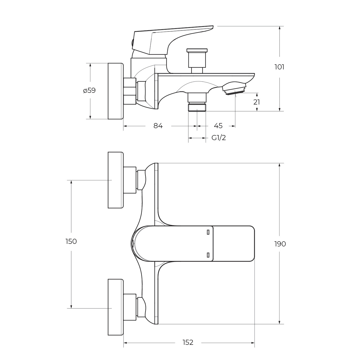 Приобрести belbagno смеситель для ванны marino, хром marino-vasm-crm