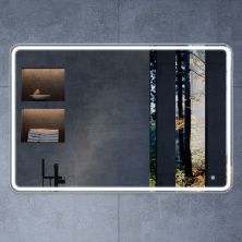 Vincea Зеркало 120х80 см, с led подсветкой, сенсор, диммер VLM-3VC120