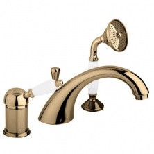 CEZARES Смеситель на борт ванны ELITE, 3 отверстия, бронза ELITE-BVDM-02-Bi