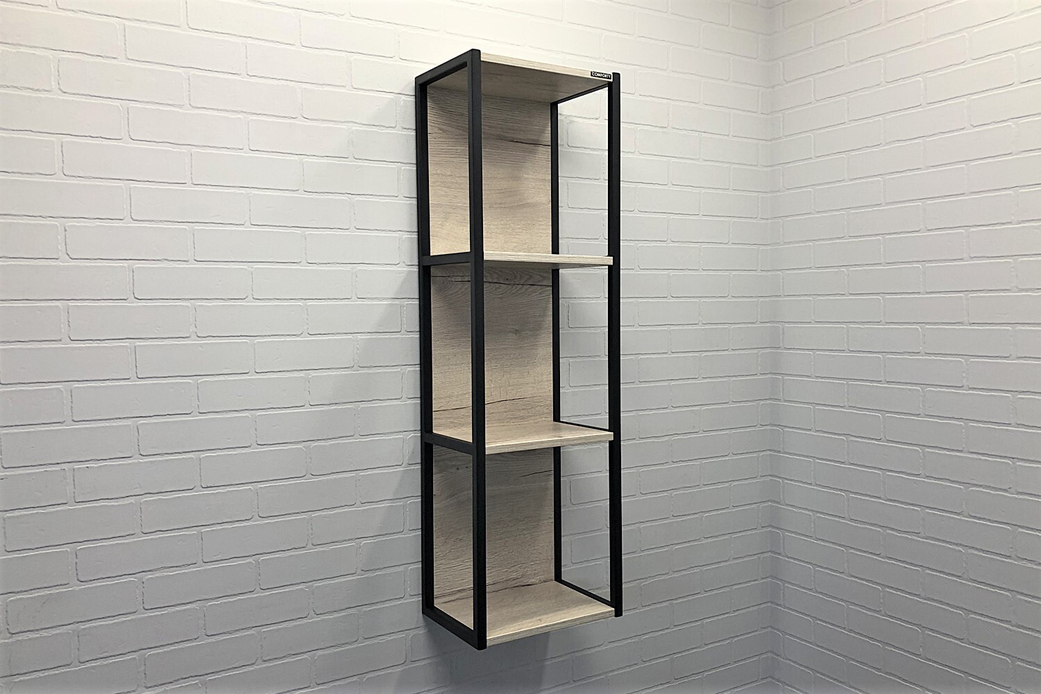 Приобрести сomforty полка подвесная "дюссельдорф-35м", дуб дымчатый