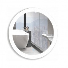 Azario Зеркало Перла 770*770, белый, сенсорный включатель, ФР-00000847