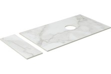 Aquanet Столешница Nova Lite Loft 75 см, R АВ01 мрамор