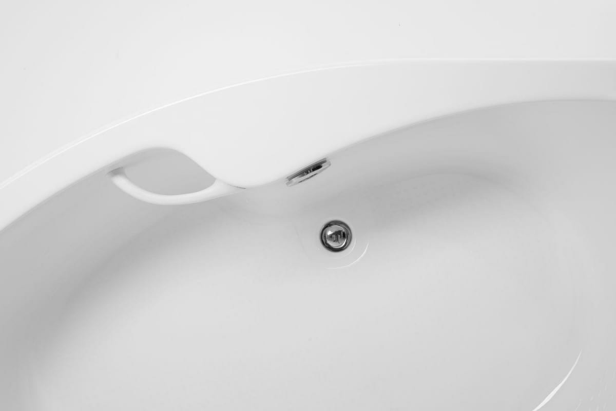 Приобрести aquanet акриловая ванна capri 170x110 см, белая, левая